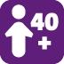 Minimum age - Over 40