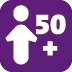 Minimum age -Over 50